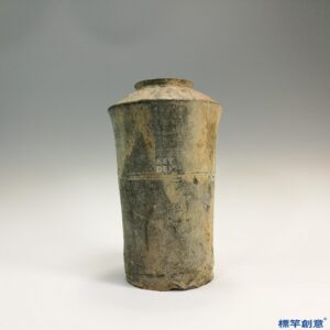 DB017 漢代綠釉陶穀倉形穀倉罐