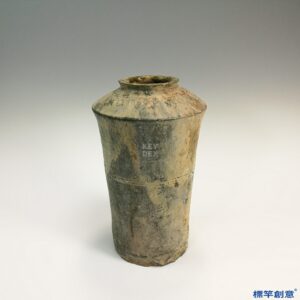 DB017 漢代綠釉陶穀倉形穀倉罐