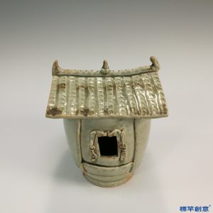 HA014 元代景德鎮窯青白瓷陪葬房形雞舍