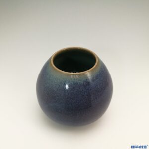 GA035 宋代鈞窯紫紅釉雞心形道教供水杯