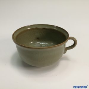 GC025 南宋龍泉窯青釉瓷拿手杯把杯