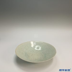 GB069 北宋湖田窯青白瓷刻花蓮花碗