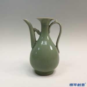 HA090 元代龍泉窯青瓷執壺酒壺