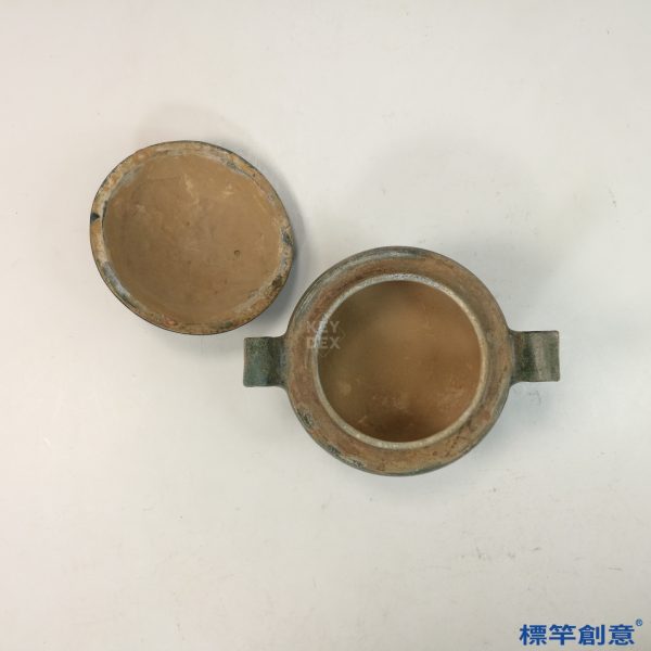 DB051 漢代綠釉陶三足鼎式香爐：圖片 5