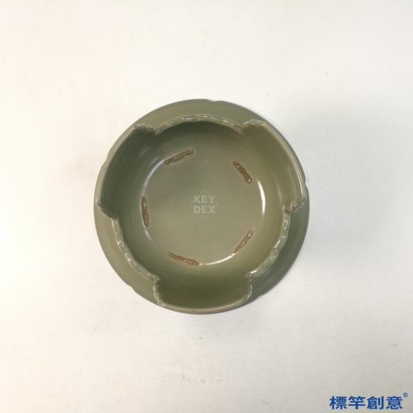FC080 五代越窯青瓷葫蘆頂鏤空刻花香薰爐：圖片 4