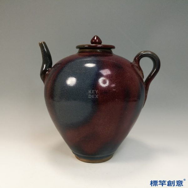 GB182 北宋鈞窯球形持壺