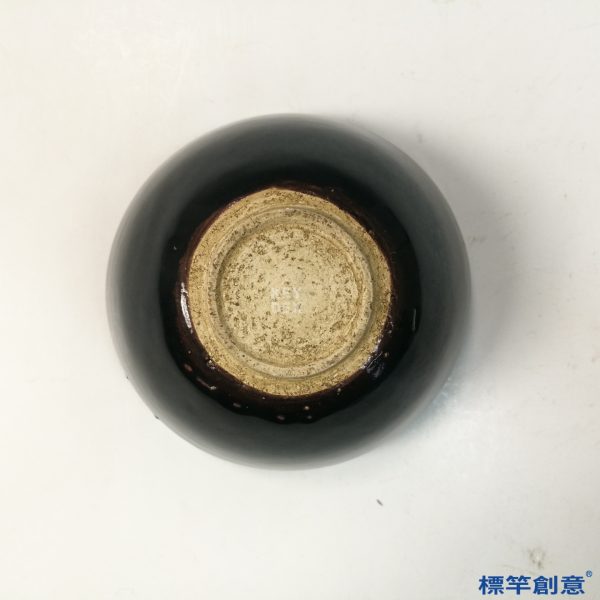 GC218 南宋中期吉州窯黑釉木葉紋精品茶盞：圖片 4