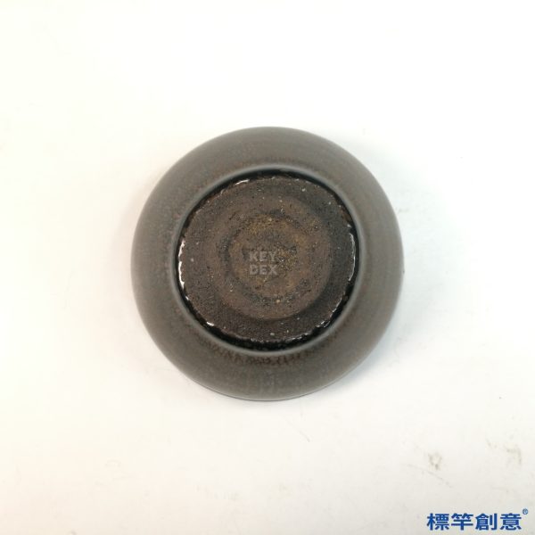 GC219 南宋建窯褐黃釉油滴束口建盞：圖片 4