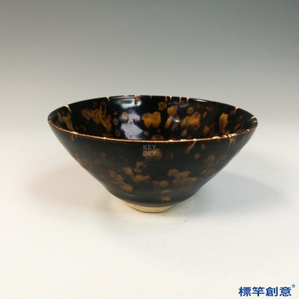 GC225 南宋吉州窯玳瑁紋茶盞