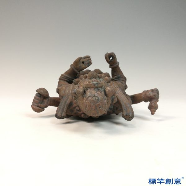 GA032 宋代銅製佛教大理國大黑天神像：圖片 3