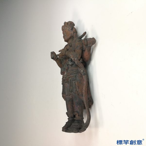 GA032 宋代銅製佛教大理國大黑天神像：圖片 6