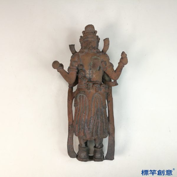GA032 宋代銅製佛教大理國大黑天神像：圖片 7