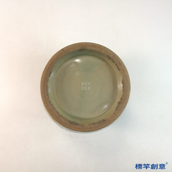 GB193 北宋耀州窯淺青釉鏤空燈籠賞瓶：圖片 4