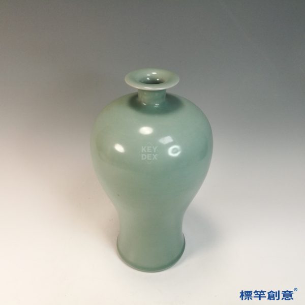 GC235 南宋龍泉窯粉青釉仿汝窯供官瓷梅瓶：圖片 2