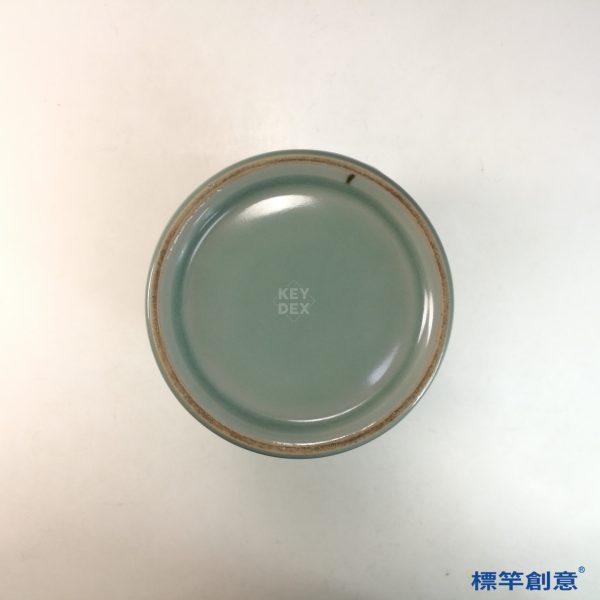 GC235 南宋龍泉窯粉青釉仿汝窯供官瓷梅瓶：圖片 4