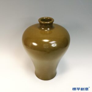 IA080 清乾隆茶葉末釉梅瓶