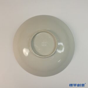 GB196 北宋定窯白釉印花小芒口鴛鴦盤