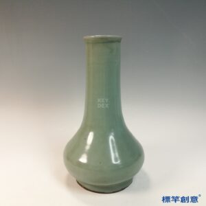 GC242 南宋龍泉窯梅子青膽式瓶