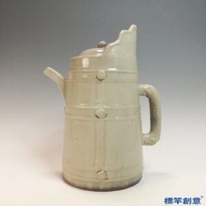 HA117 元代景德鎮窯白釉多穆壺